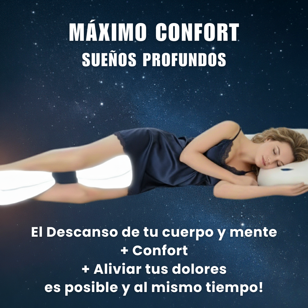 ALMOHADA PARA PIERNAS. Descansa por la noche y vive tu día a pleno!