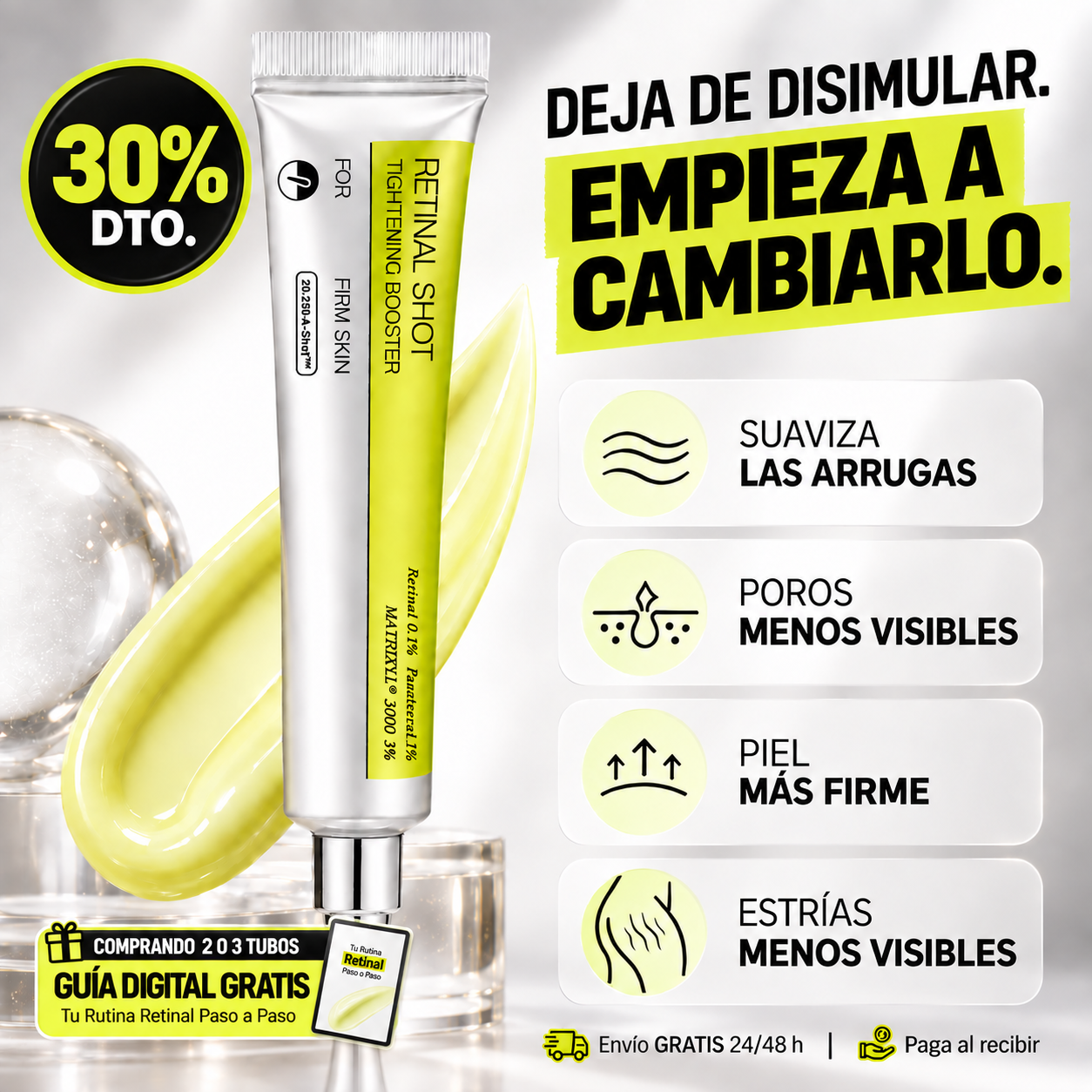 RETINAL SHOT | Renueva y mejora tu piel desde las primeras 2 semanas ...