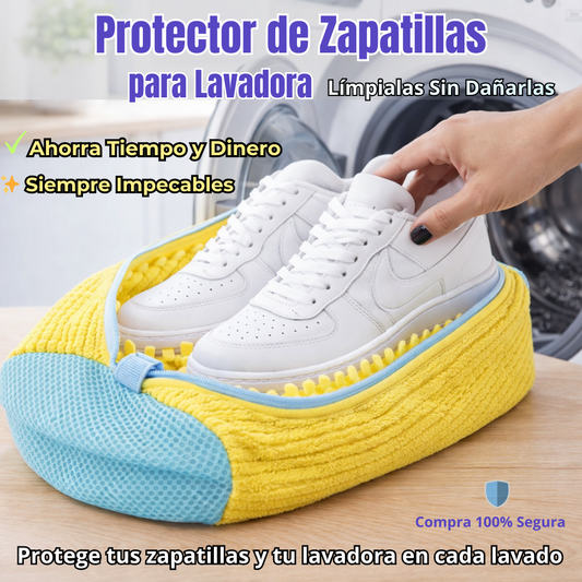 PROTECTOR DE ZAPATILLAS PARA LAVADORA. Lávalas sin dañarlas y sin romper tu lavadora